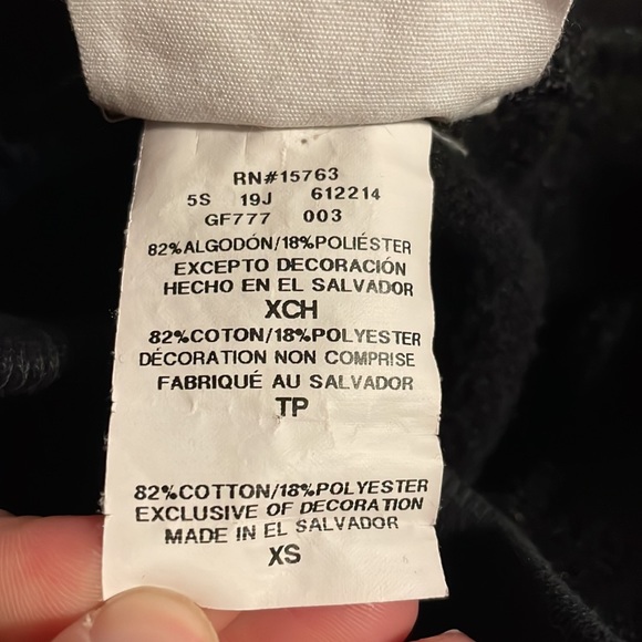 Champion Reverse Weave Black Towel Logo Joggers - Picture 6 of 6